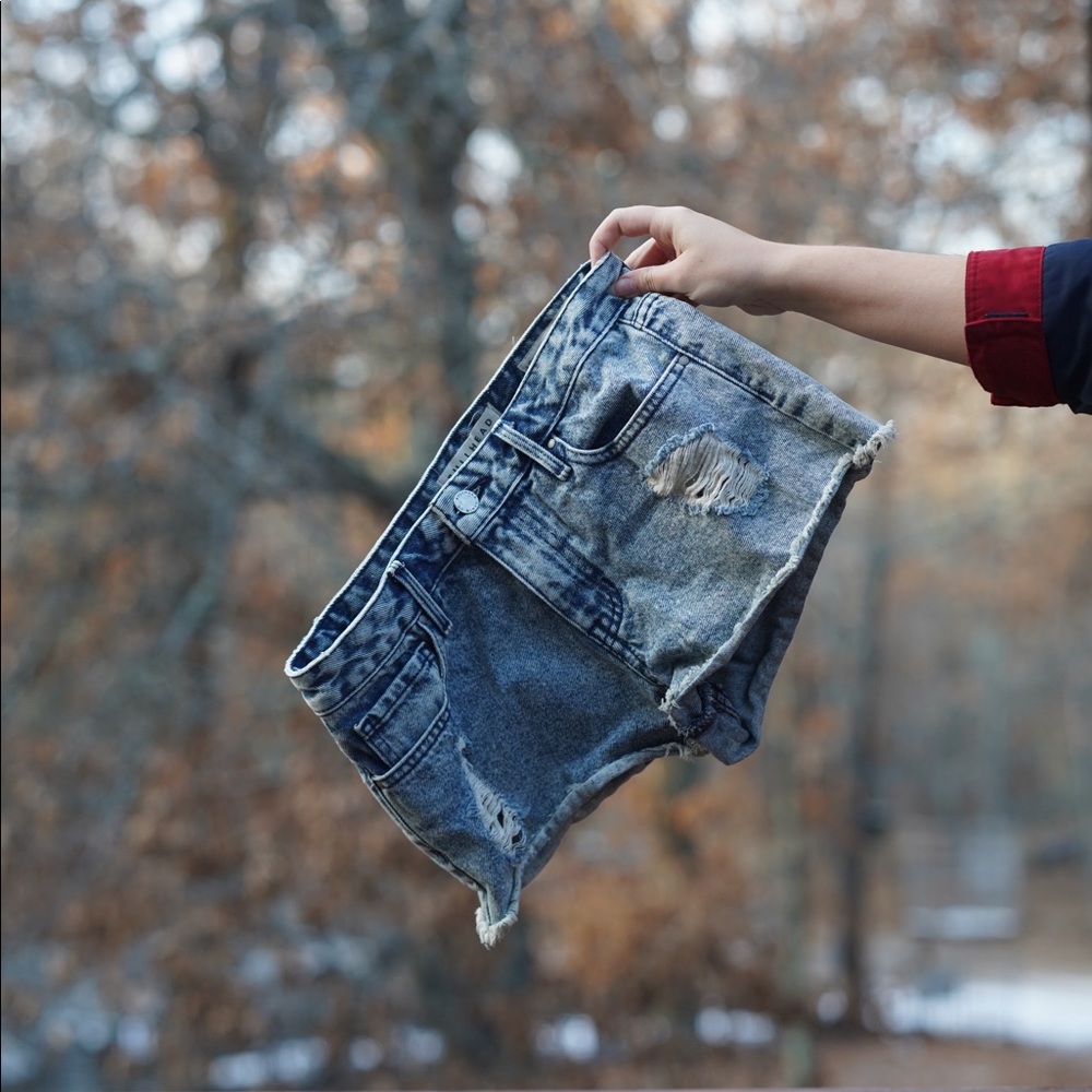 Bullhead denim shorts